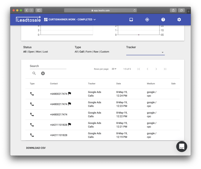 Measure events automatically